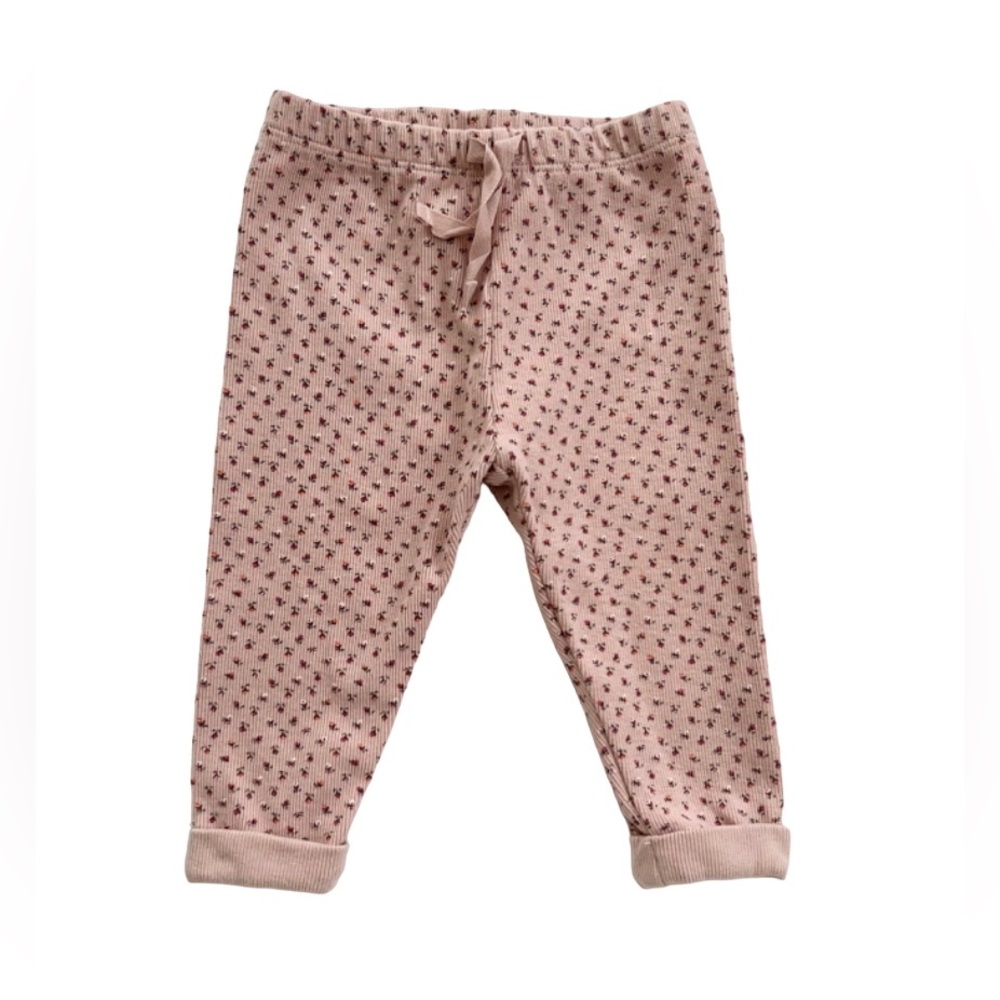 NEW Gap Baby Floral Print Pants 6-12M